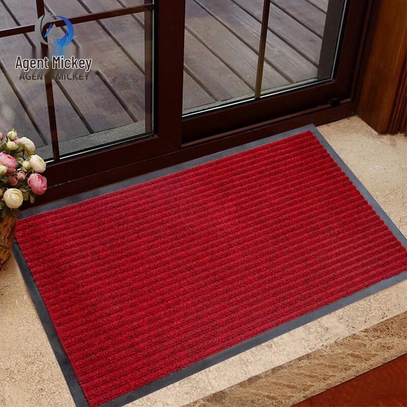 Mickey Agent PVC Double Stripe Anti-Slip Floor Mat