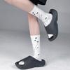 Ink-splashed Mid-calf Socks, Personalized Trendy Socks, Summer Double-needle Cotton Socks for Men and Women, Graffiti Sock Trend