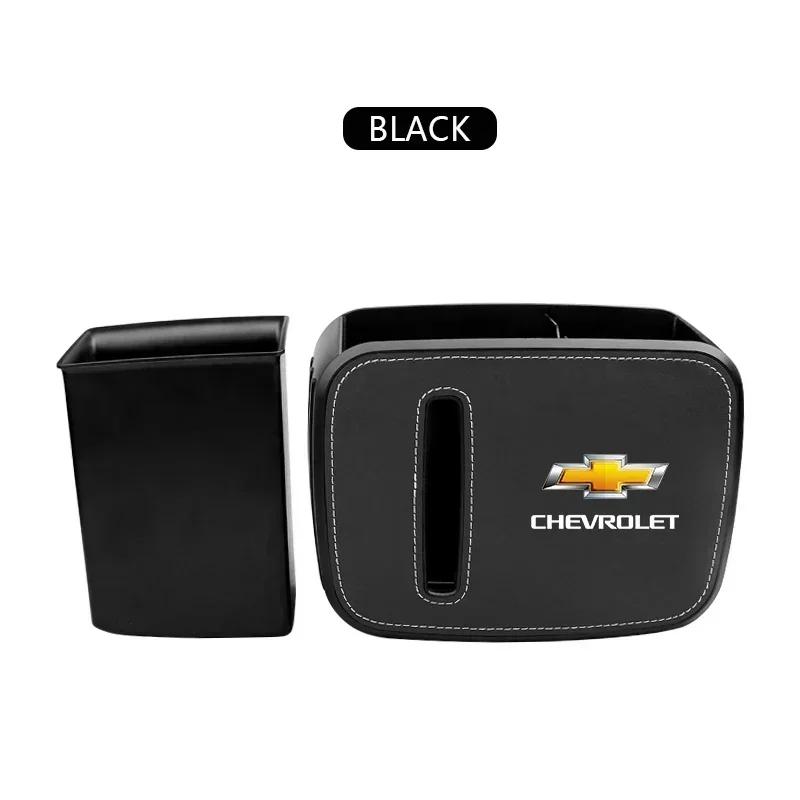 Car Multi-Functional Tissue Box Water Cup Holder Storage Box For Chevrolet Spark Captiva Cruze Malibu Equinox Trax Camaro Blazer  QG7