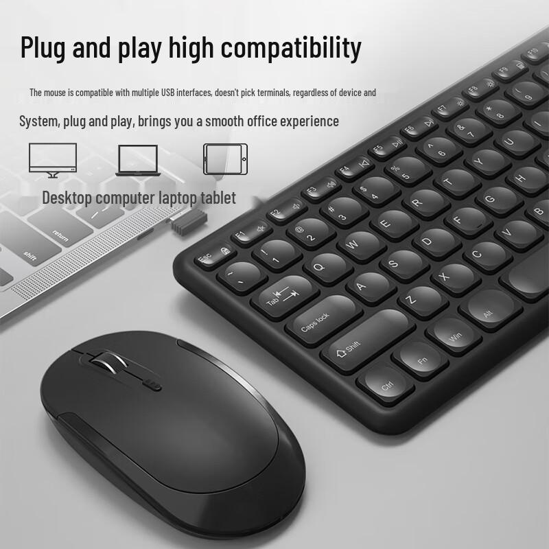B.O.W Wireless Keyboard Mouse Combo