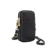2025 Women's Genuine Leather Phone Bag: Korean Style, Double Zipper, Vertical Shoulder Square Bag