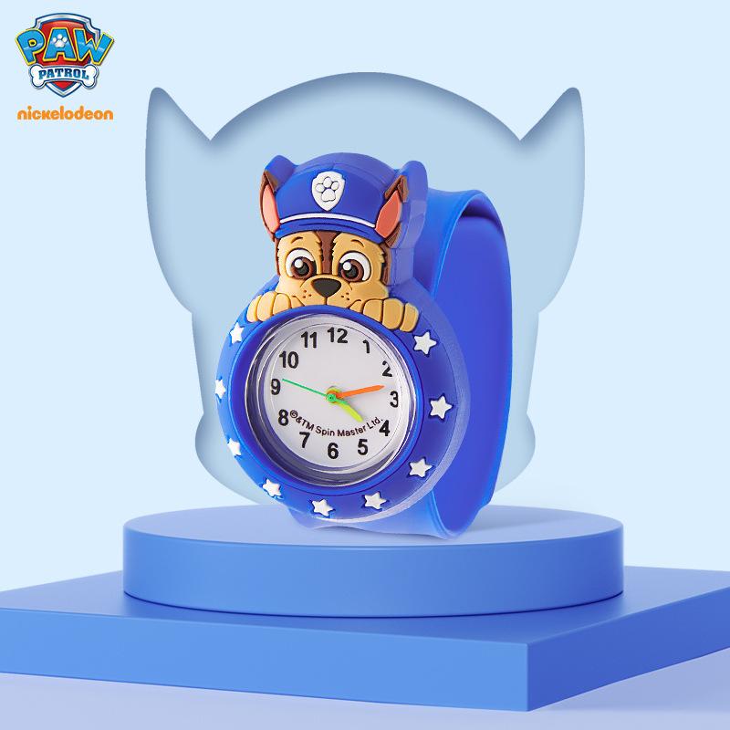 Paw Patrol Tap Watch: Splash-Resistant Cartoon Children's Smartwatch—Cute Circle Watch for Boys