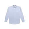 HAZZYS Men's PHIZ Striped Oxford Long-Sleeve Shirt