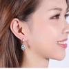 Zinc Alloy 925 Pendant Earrings You Are in My Heart Birthstone Jewelry for Women Birthday Anniversary Gift Fine Ladies