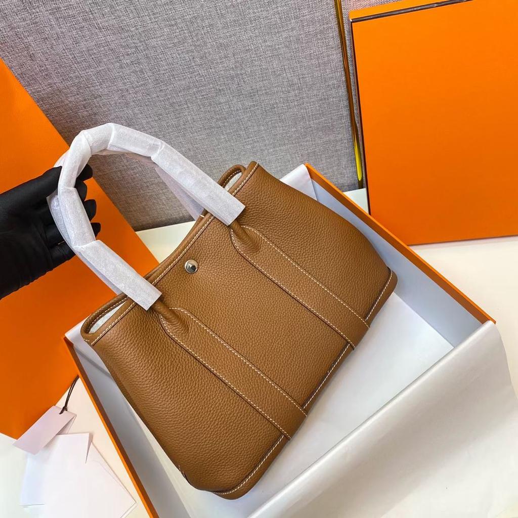 H domov haute couture zahradní taška zahradní párty taška tote velká kapacita TOGO kůže dojížděcí taška kabelka dámská