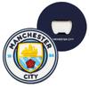 Manchester City Official Soft Rubber Badge Keychain