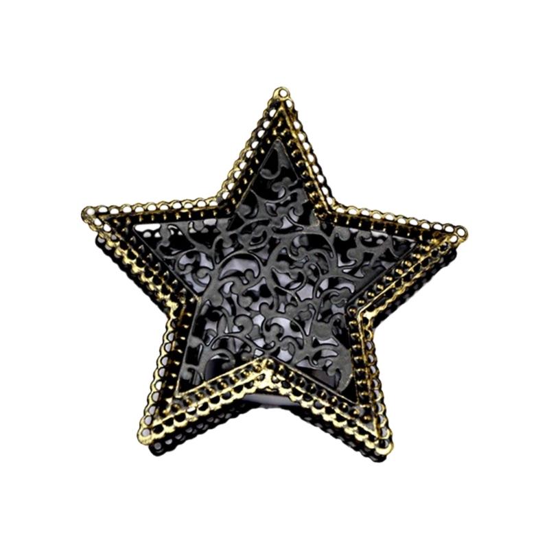 

Iron Star Candle Stand Hollowout Metal Candleholder Candlestick For Family Gatherings And Romantics Dinners Centerpieces 1