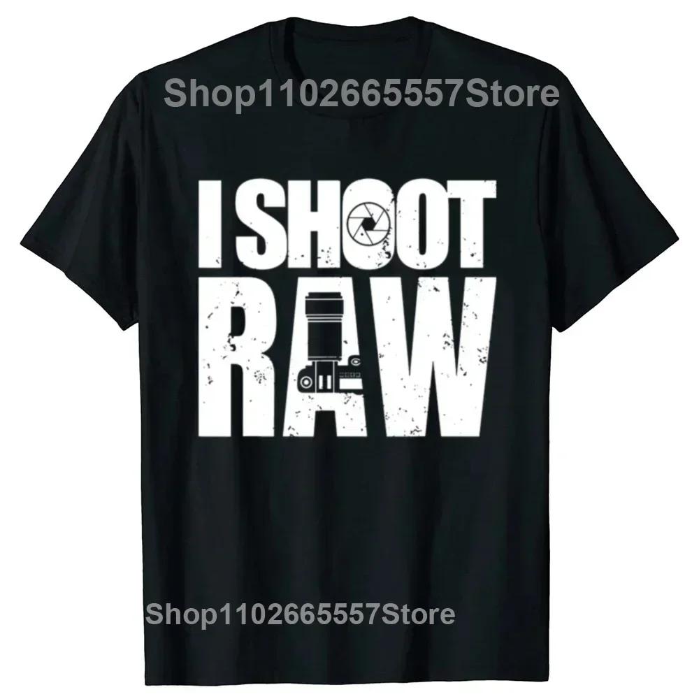 Funny Photographer Professional Photography Camera Menu T Shirts Summer Graphic Cotton Streetwear Short Sleeve Gifts T-shirt Men