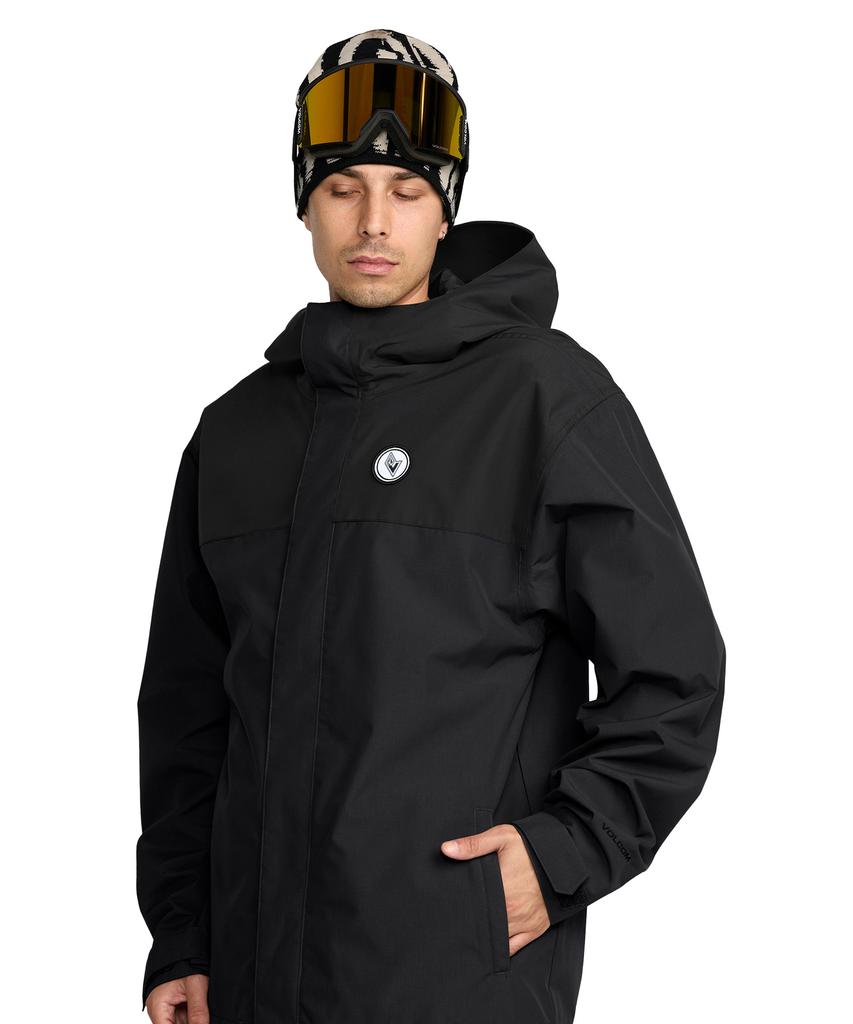Volcom Men'S Buck-Three-Eighty Jacket (Black)