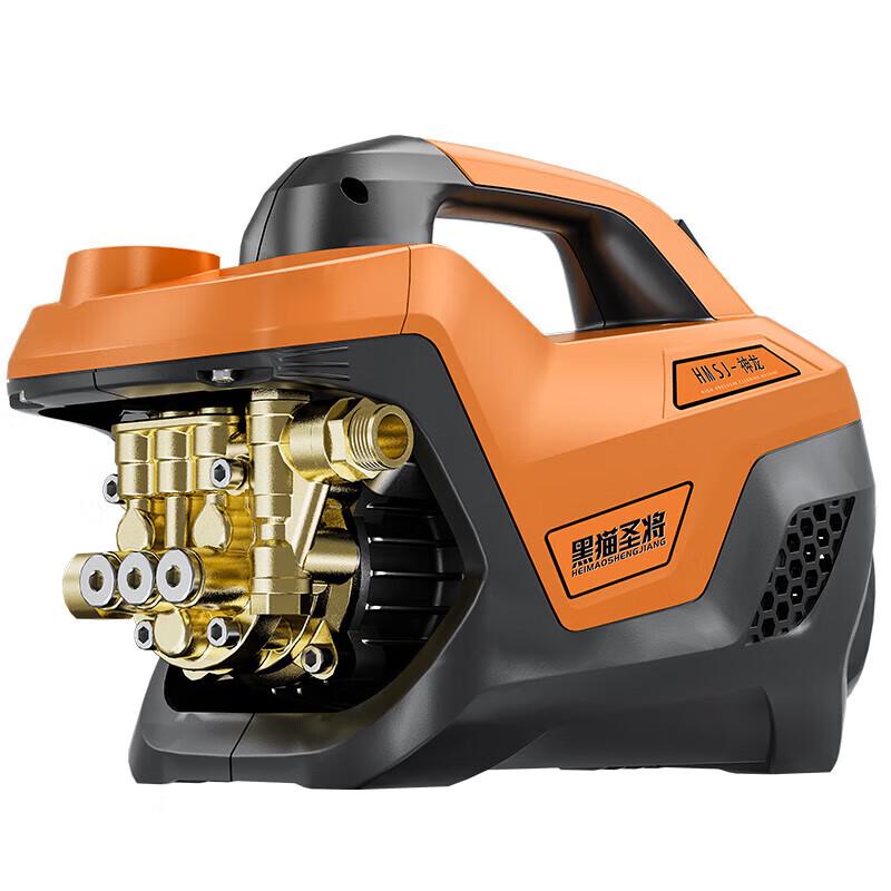 Автомойка высокого давления Black Cat Saint General 220В с катушкой для шланга, вилка CN (адаптер в комплекте)