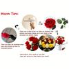 3/5Pcs Artificial Rose Flowers Bouquet For Home Room Decor Bridal Wedding Bouquet Centerpieces Flower Garden Floral Arrangement