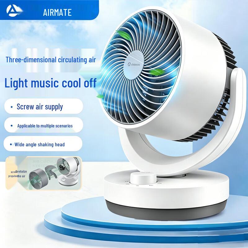 Airmate CA15-X28 Quiet Desktop Air Circulator Fan