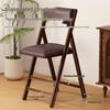 Multi-functional Foldable Upholstered Bar & Dining Stool with Storage
