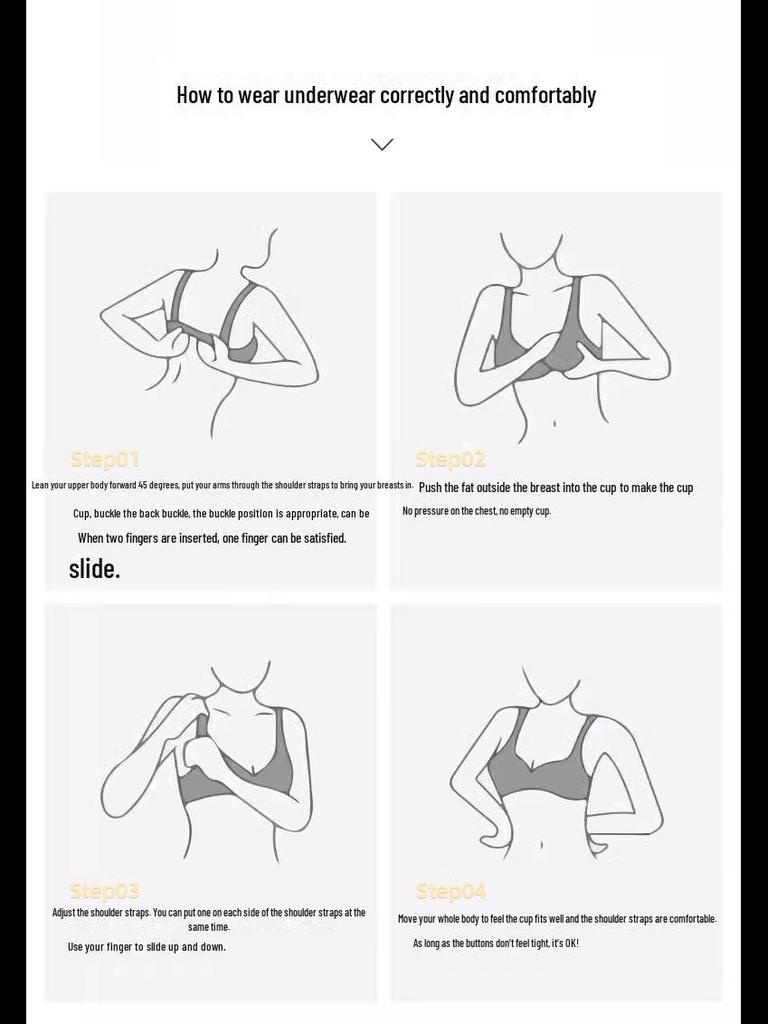 Seamless 3D Soft Support Summer Bra for Small Busts - Lifts, Gathers, and Prevents Sagging Without Steel Rings
