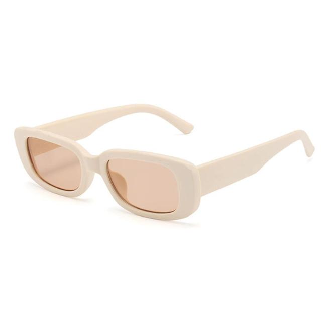 Rectangle Sunglasses for Women Men Trendy Y2k Retro 90s Sun Glasses UV400 Protection Cool Square Frame Sun Shades
