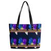 Tote handbag shoulder handbag large capacity trendy niche digital color printing tote bag