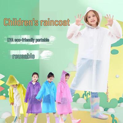 Kids' Reusable EVA Raincoat