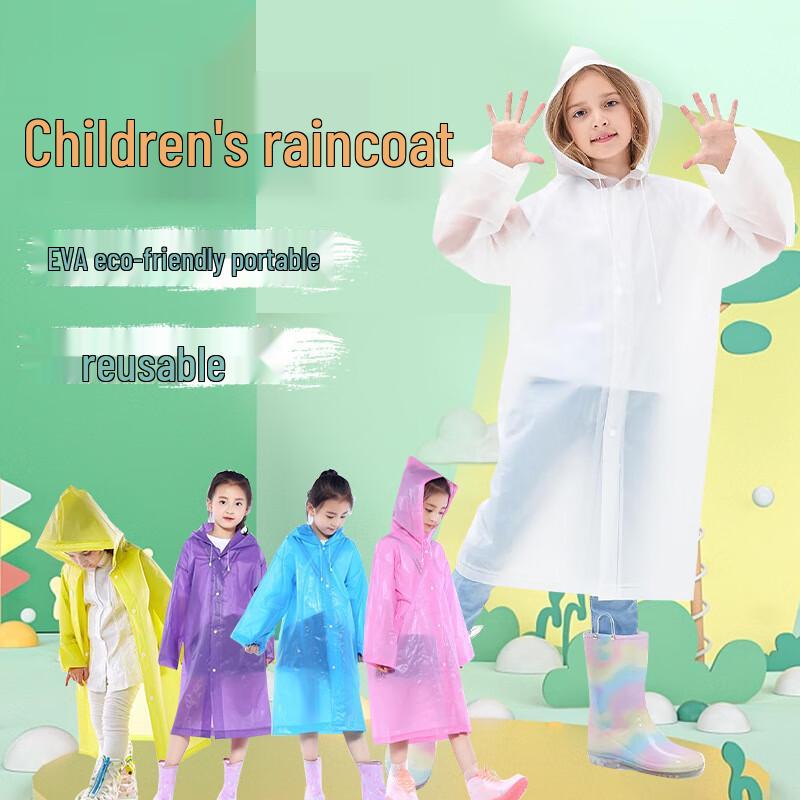 Sanhe Children's Lightweight EVA Raincoat