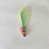 Mesh Fluorescent Keychains Mobile Phone Strap Bag Pendant Double Color Braided Rope Car Key Holder Accessories Gift