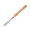 Skew Chisel HSS Lathe Turning Tool Ergonomic Beech Handle Lathe Chisel for Woodworking