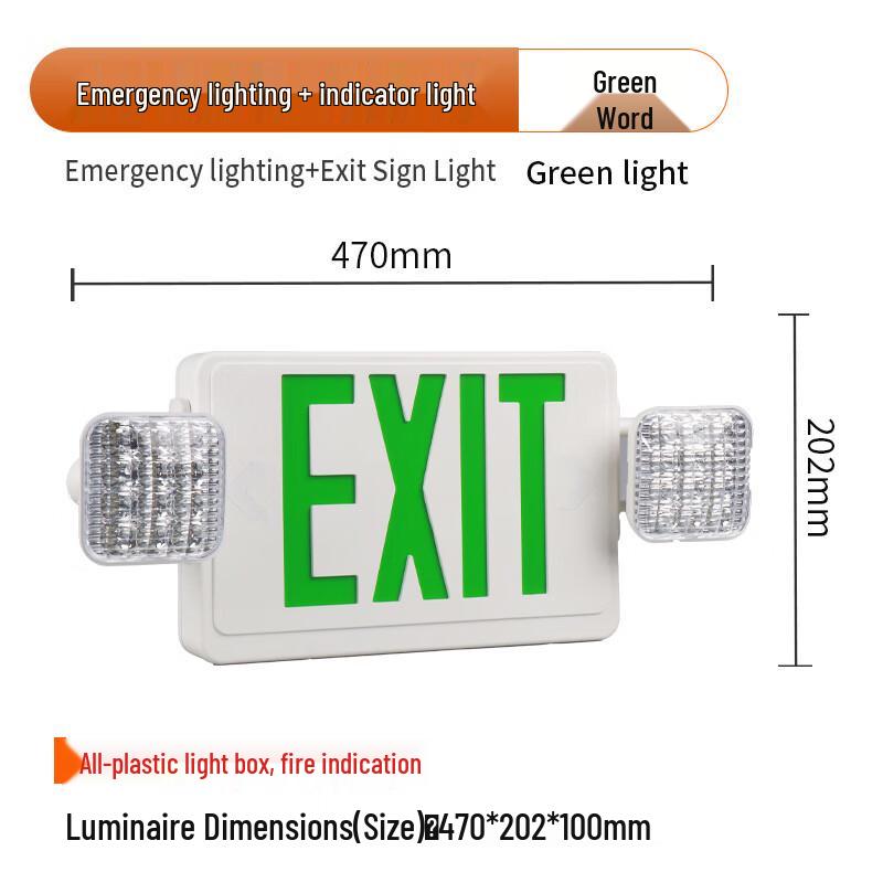 LED Fire Emergency Exit Light