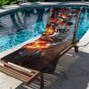 Game B-Battlefield 6 Towel Large Quick-Drying Microfiber soft Beach Towel for Travel Fitness Sauna Bathing Camping