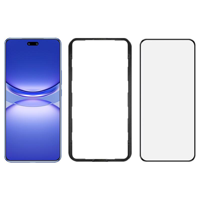 

Захисна плівка для екрана IMAK для Huawei nova 12 Pro 5G/nova 12 Ultra 5G/nova 13 Pro 5G Повністю клейка 3D вигнута плівка із загартованого скла з рамкою для позиціонування Type A