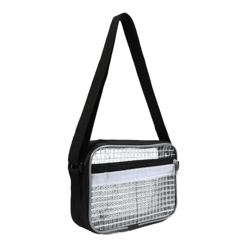 Minggu Anti-static Transparent PVC Mesh Cleanroom Shoulder Bag