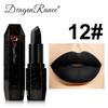 Halloween Matte Lipstick Green, Brown, Rose Red, Black, Blue, Green, Purple, Red Lip Tints - Waterproof, Smudge-Proof Lip Stains for Cosplay Makeup