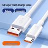 120W Super Fast Charging Type-C Cable for Huawei 6A, Oppo, Honor, Vivo, and Android Universal.