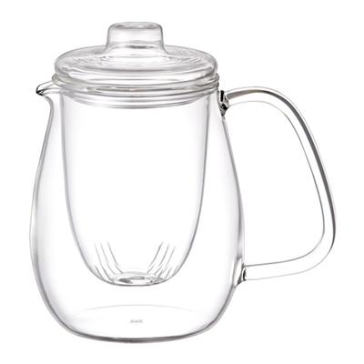 UNITEA Teapot 680ml Glass Dishwasher Safe Heat Resistant Glass 8364