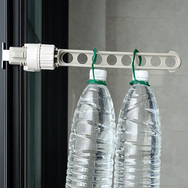 8-Hole Portable Travel Hanger Clothes Drying Rack, Window Frame Drying Rack