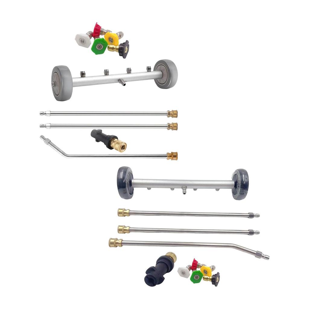 Accessories for Pressure Washers: Nozzles, , Made of Aluminum, Brass And Steel, Cleaning The
