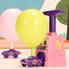 Balloon Powered Car Toy Set with Inflator - Educational Inertial Powered Vehicle for Children Ages 3 and Up,Fun Science Learning Toy, Plastic Material