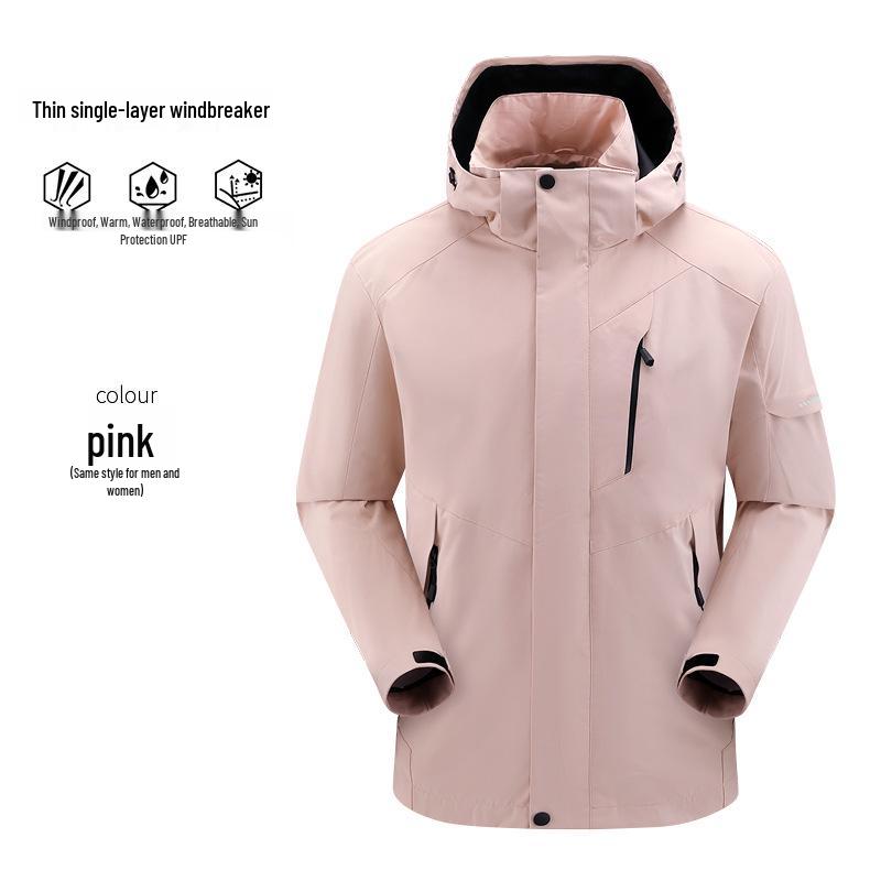 Women's Spring & Autumn Outdoor Windproof Waterproof Jacket 