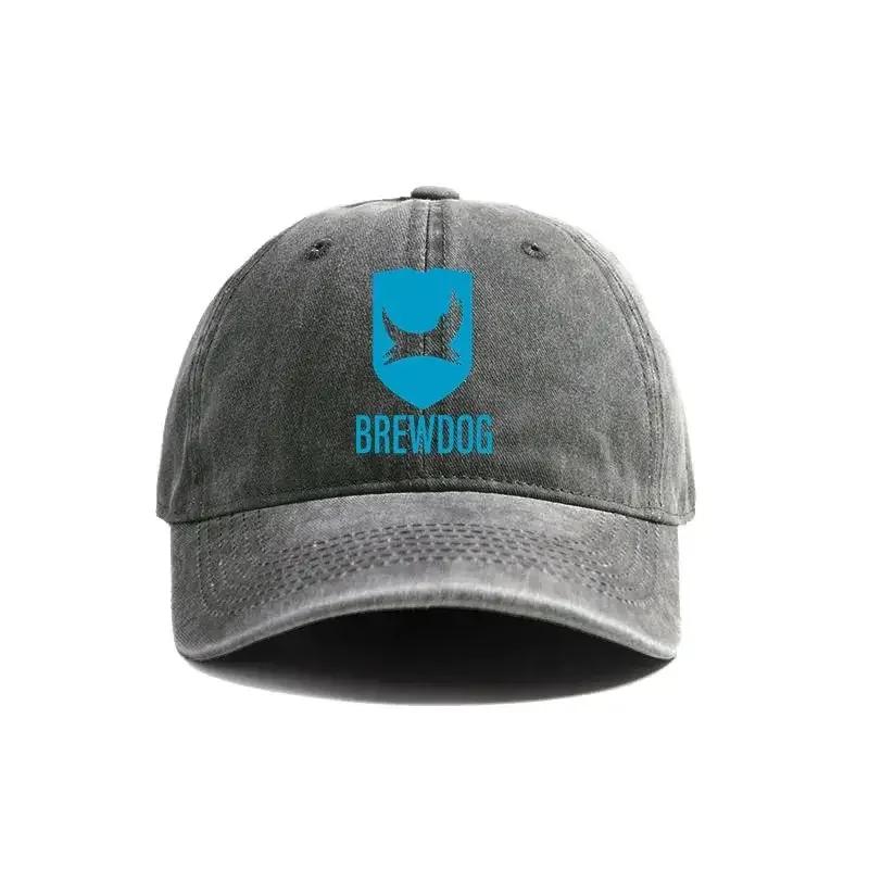 

2025 Summer Brewdog Beer Baseball Caps Distressed Hats Dad Cap Men Women Retro Outdoor Hats Casual Versatile Sun Protection Adjustable
