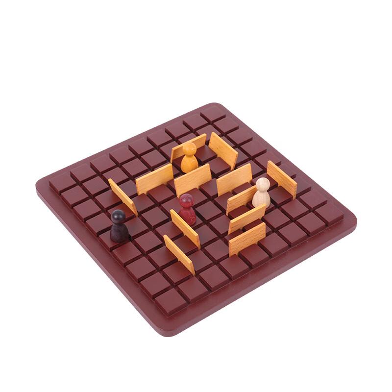 Wooden Rabbit Siege Strategy Board Game