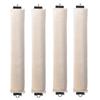 3Pcs Suede Hair Curler with Hooks, Rubber, Heat-Free, Thickened 3cm Large Wave Lazy Hair Curler