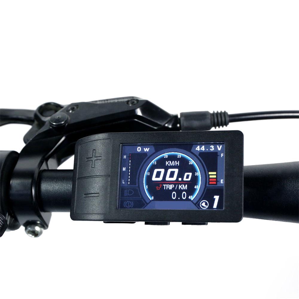 Ebike Bicycle Scooter 500C Display 2.2'' IPS Screen For Mid Hub Motor Waterproof