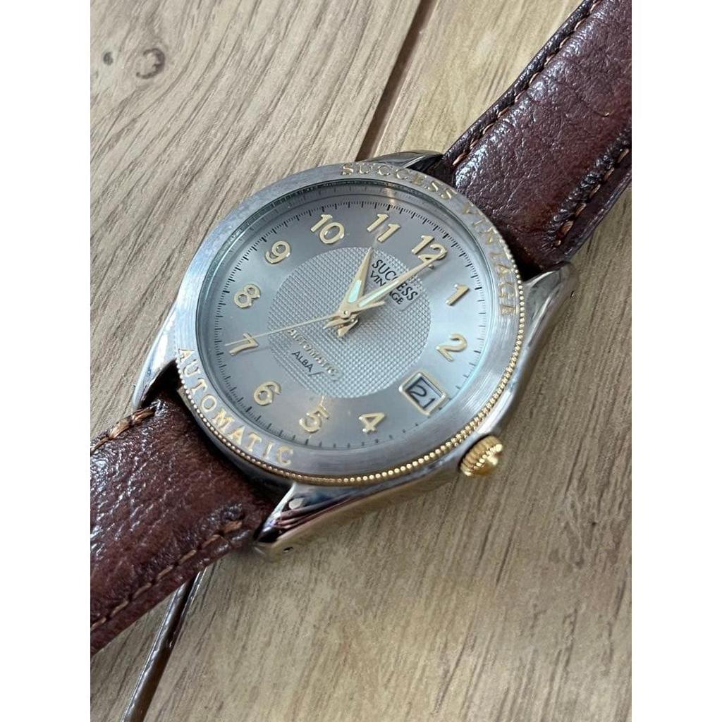 Used ALBA SUCCESS VINTAGE Automatic Watch Y621-8000