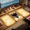 Albania Map Color Mouse Pad Large Gaming Table Cushion Non-slip Laptop Tablet Big Mousepad XXL Mat Mini PC Playmat With Lock edge