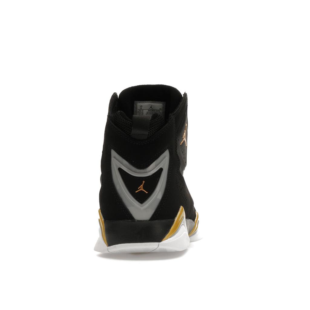 men's jordan true flight black metallic gold reviews