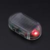 Solar Powered High-Brightness Car Security Light Simulated Dummy Alarm Warning Anti-Theft Caution Lamp LED Flashing Lights