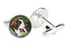 St. Bernard, Saint Bernard, Alpine Mastiff, Bernhardiner - cufflinks in a box, handmade jewelry, product of the Art-Dog brand