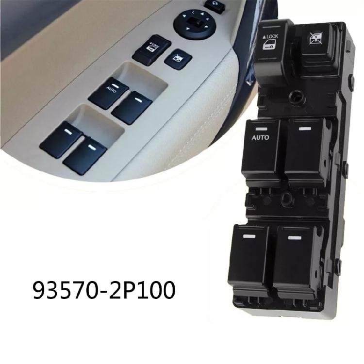 Automotive Accessories for 2010-2014 Driver Side Power Window Switch Control 93570-2P100 93570-2P100VA