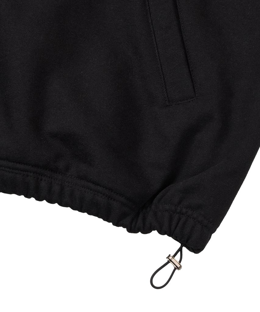 Masat Cross String Hood Zip _ Black