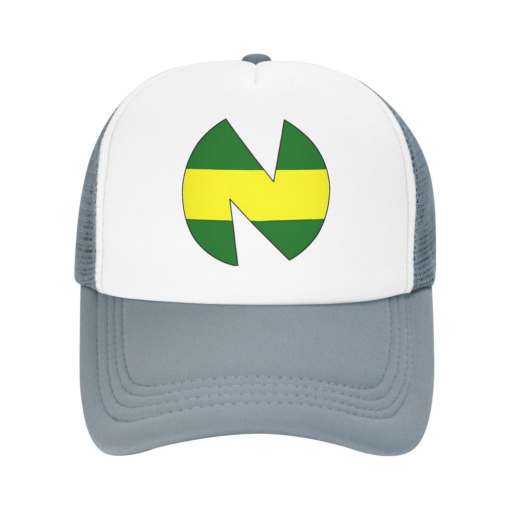 Summer Mesh Sun Hats Nankatsu Team N Summer Baseball Cap Stylish Hip Hop Hats Unisex Design Running Hippie Sun Visor Baseball Caps