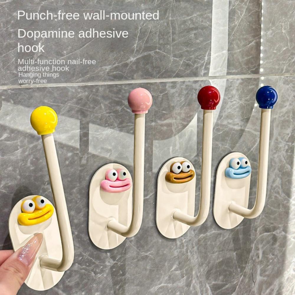 High Quality Reusable Suction Cup Hooks Traceless Wall Hook Shower Hooks Punch Free Rotating Suction Cup Hook Kitchen