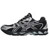 GEL Nimbus 10.1 Low Top Casual Running Shoes Unisex Black Silver 1203A820-001
