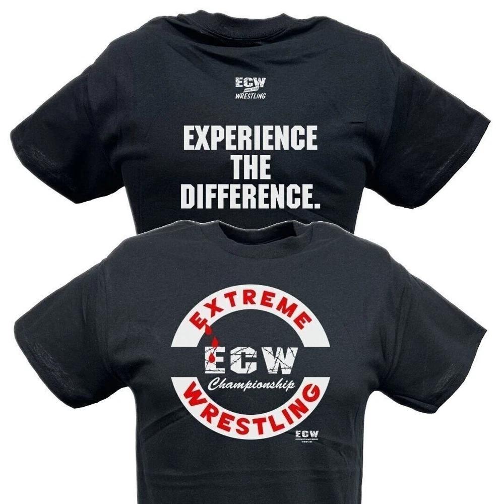 ECW Experience the Difference Extreme Championship Wrestling Tshirt S